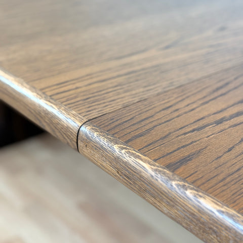 Danish oval dining table in oak by Skovby Møblefabrik