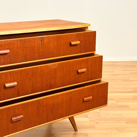 Swedish chest of drawers in teak