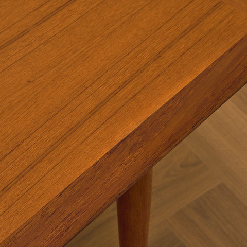 Danish coffee table in teak and oak