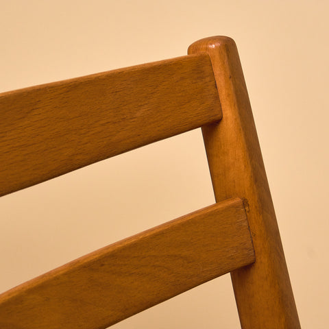 Swedish dining chairs in beech by NC Möbelfabrik