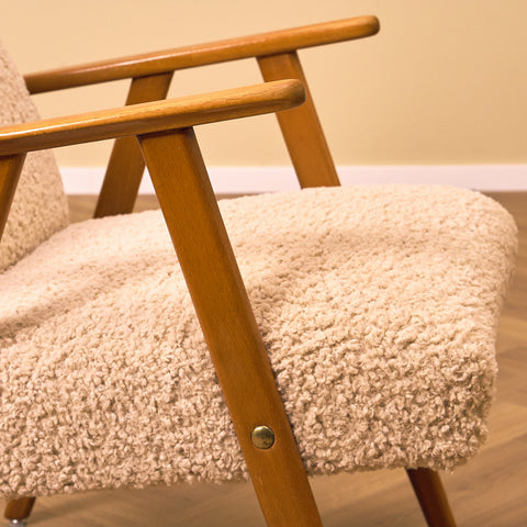 Swedish armchair in beech