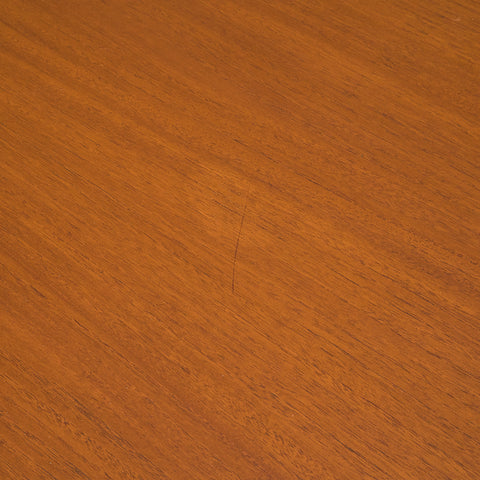 Large Danish rectangular dining table in teak & oak by Borge Mogensen
