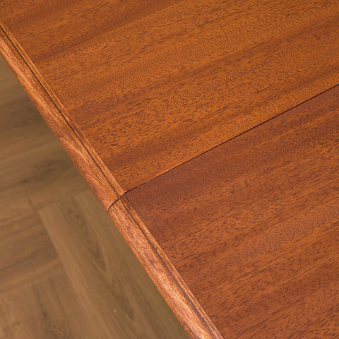 Swedish oval dining table in mahogany