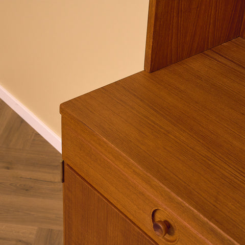 Swedish bookshelf in teak by Bertil Fridhagen for Bodafors