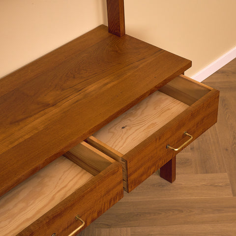 Swedish bookshelf in teak