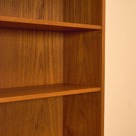 Swedish bookshelf in teak by Wirserums Nya Möbelfabrik