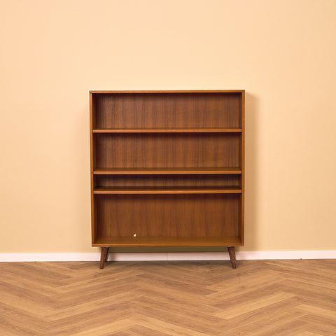 Swedish bookshelf in teak by Johannesborgs Möbelfabrik AB, model "Contenta"