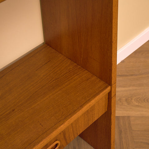 Swedish bookshelf in teak