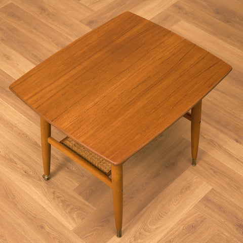 Swedish side table in teak by Alberts, Tibro
