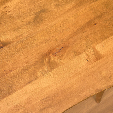 Swedish side table in beech & elm