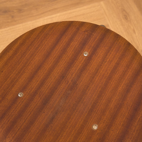 German stool in mahogany
