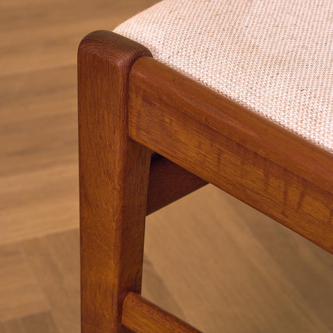 Swedish dining chairs in teak