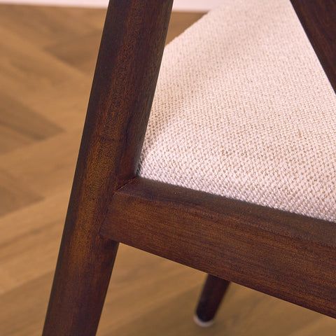 Danish dining chairs in teak by Kai Kristiansen for Schou Andersen, model 31