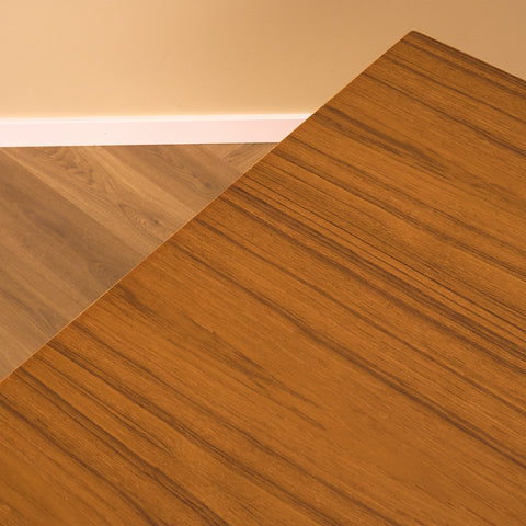 Swedish rectangular dining table in teak and beech
