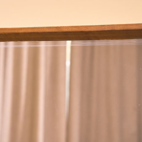 Swedish mirror in teak by E. G. Gustavssons Glasmästeri