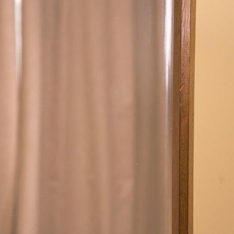 Swedish mirror in teak by E. G. Gustavssons Glasmästeri
