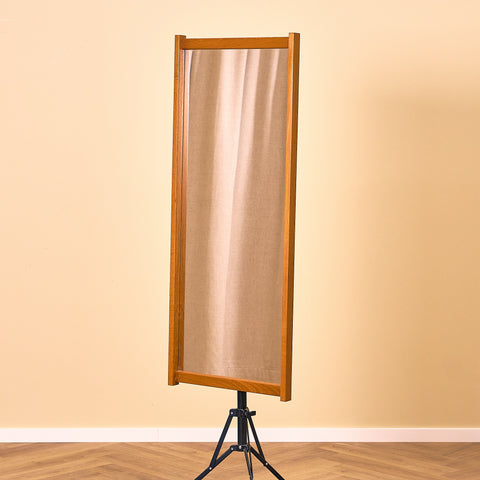Swedish mirror in teak by AB Nybrofabriken