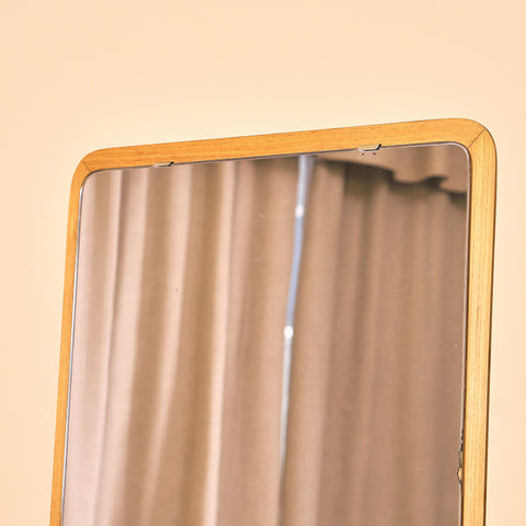 Swedish mirror in beech by SCO