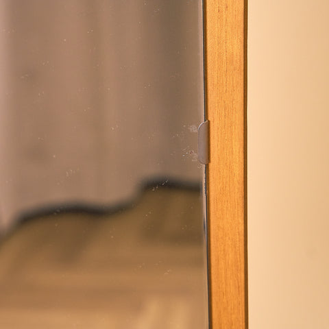 Swedish mirror in beech by SCO