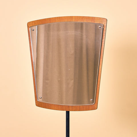 Mid-century mirror in teak