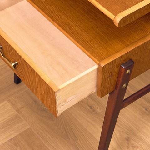Swedish bedside tables in teak