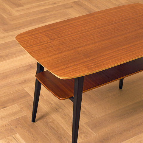 Swedish coffee table in mahogany