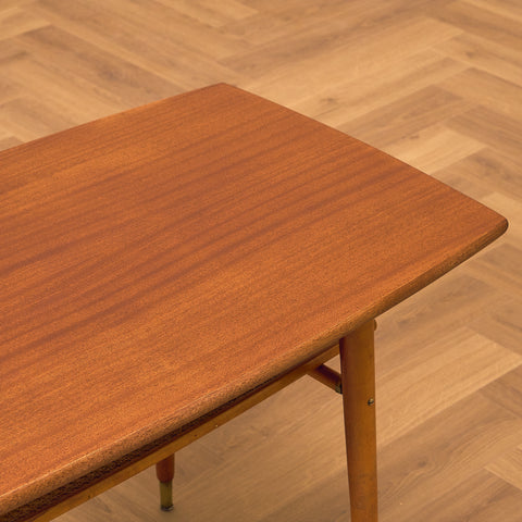Swedish coffee table in mahogany by Svensk Möbelindustri