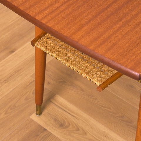 Swedish coffee table in mahogany by Svensk Möbelindustri