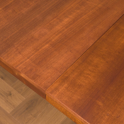 Swedish dining table in mahogany by David Rosén for Nordiska Kompaniet, model 'Napoli'