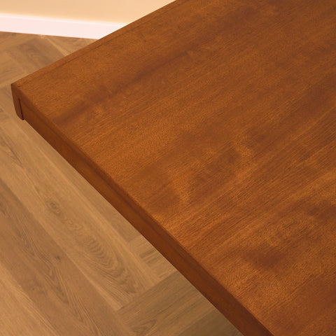 Swedish dining table in mahogany by David Rosén for Nordiska Kompaniet, model 'Napoli'