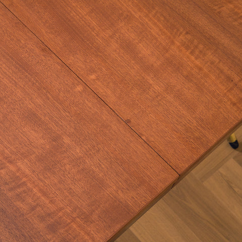 Swedish dining table in mahogany by David Rosén for Nordiska Kompaniet, model 'Napoli'