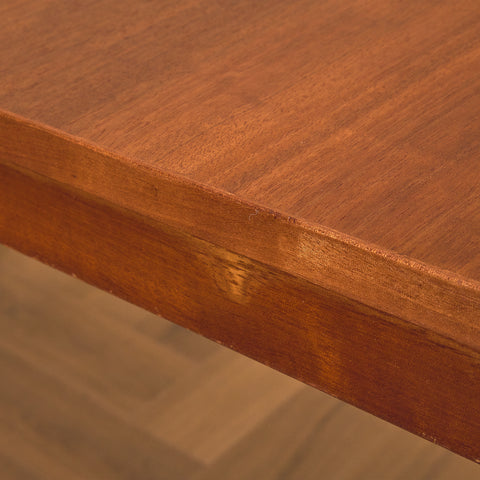 Swedish dining table in mahogany by David Rosén for Nordiska Kompaniet, model 'Napoli'