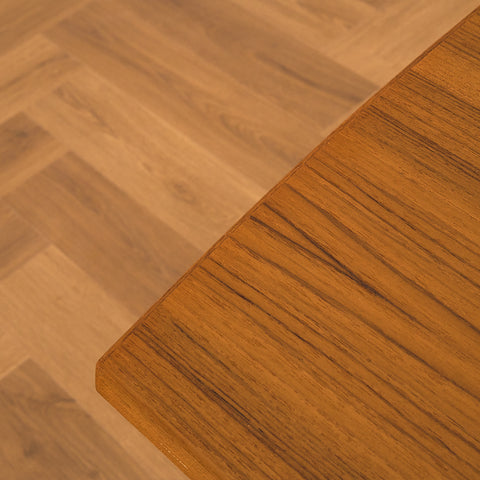 Swedish foldable coffee table / dining table in teak