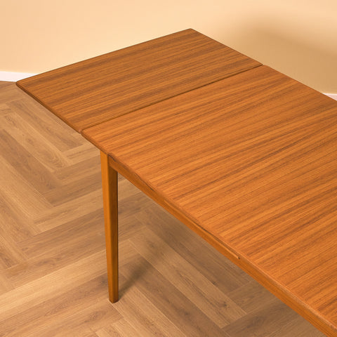 Swedish dining table in teak