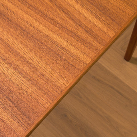Swedish dining table in teak