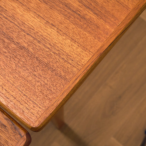 Swedish dining table in teak