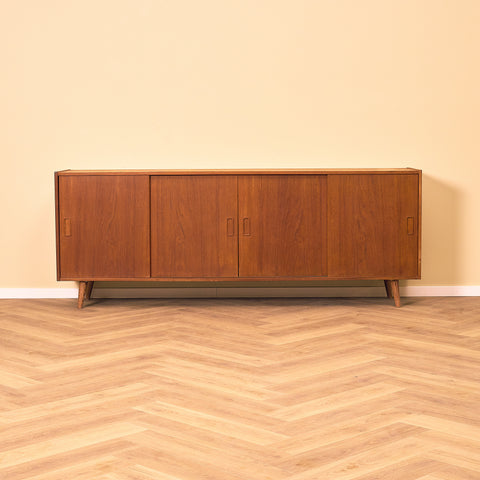 Danish sideboard in teak by P. Westergaards møbelfabrik