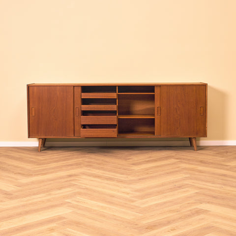 Danish sideboard in teak by P. Westergaards møbelfabrik