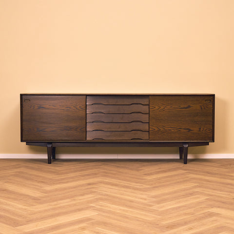 Danish sideboard in oak by Henry Rosengren Hansen for Skovby