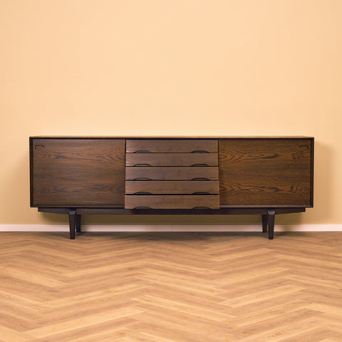 Danish sideboard in oak by Henry Rosengren Hansen for Skovby