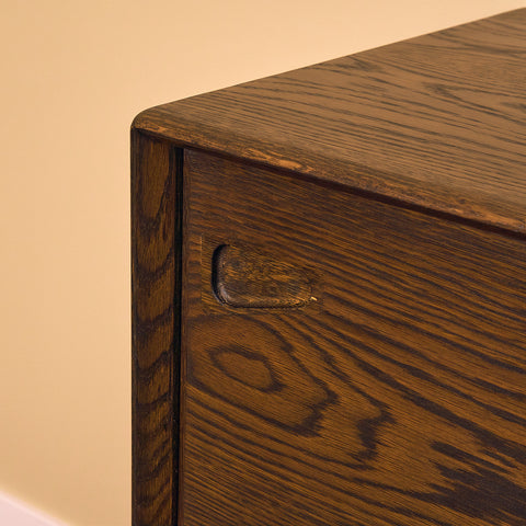 Danish sideboard in oak by Henry Rosengren Hansen for Skovby