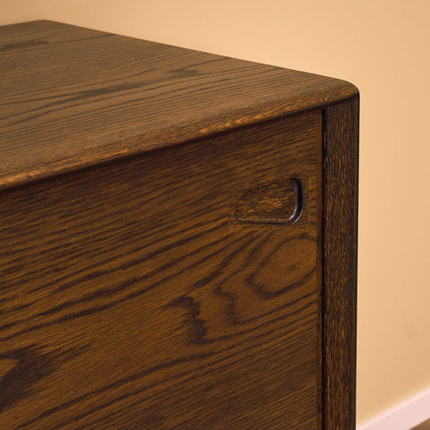Danish sideboard in oak by Henry Rosengren Hansen for Skovby