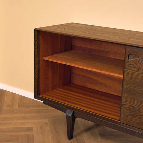 Danish sideboard in oak by Henry Rosengren Hansen for Skovby