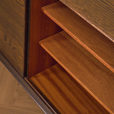 Danish sideboard in oak by Henry Rosengren Hansen for Skovby