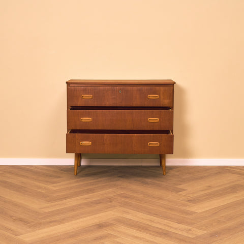 Swedish chest of drawers in teak