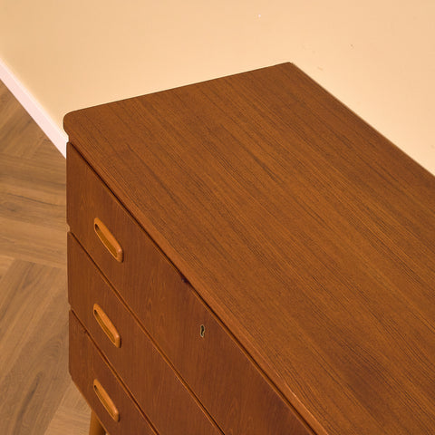 Swedish chest of drawers in teak