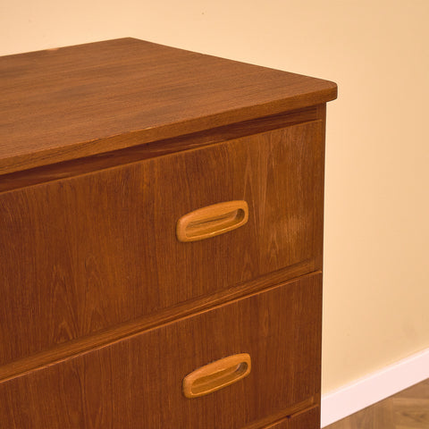 Swedish chest of drawers in teak