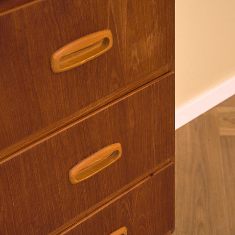 Swedish chest of drawers in teak
