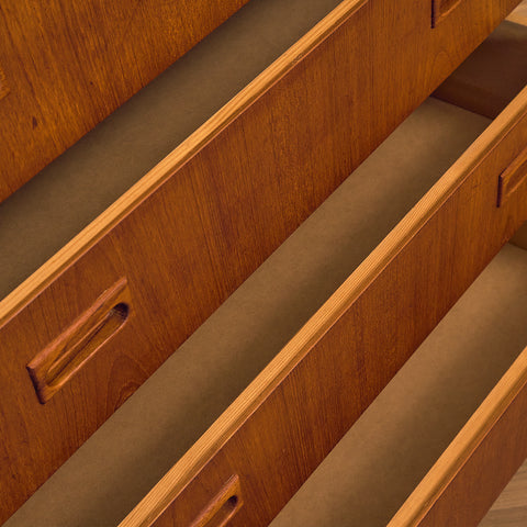 Swedish chest of drawers in teak