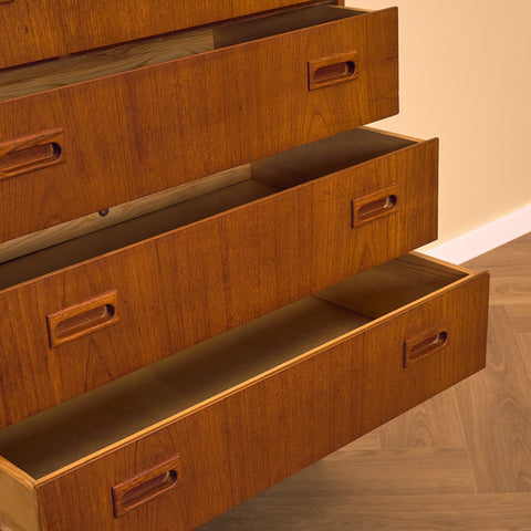 Swedish chest of drawers in teak